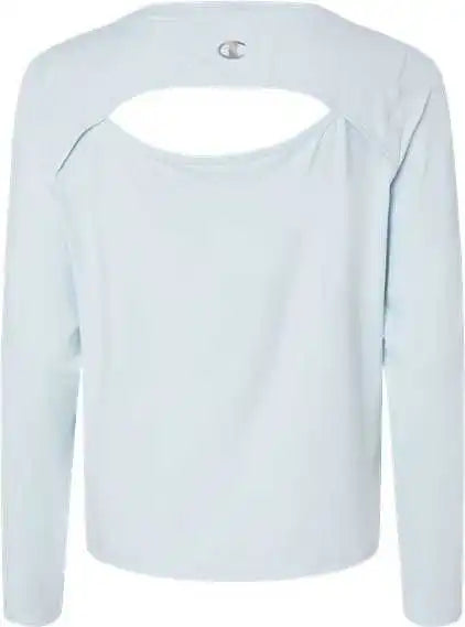Champion Chp140 Women’s Sport Soft Touch Long Sleeve T-shirt - Collage Blue