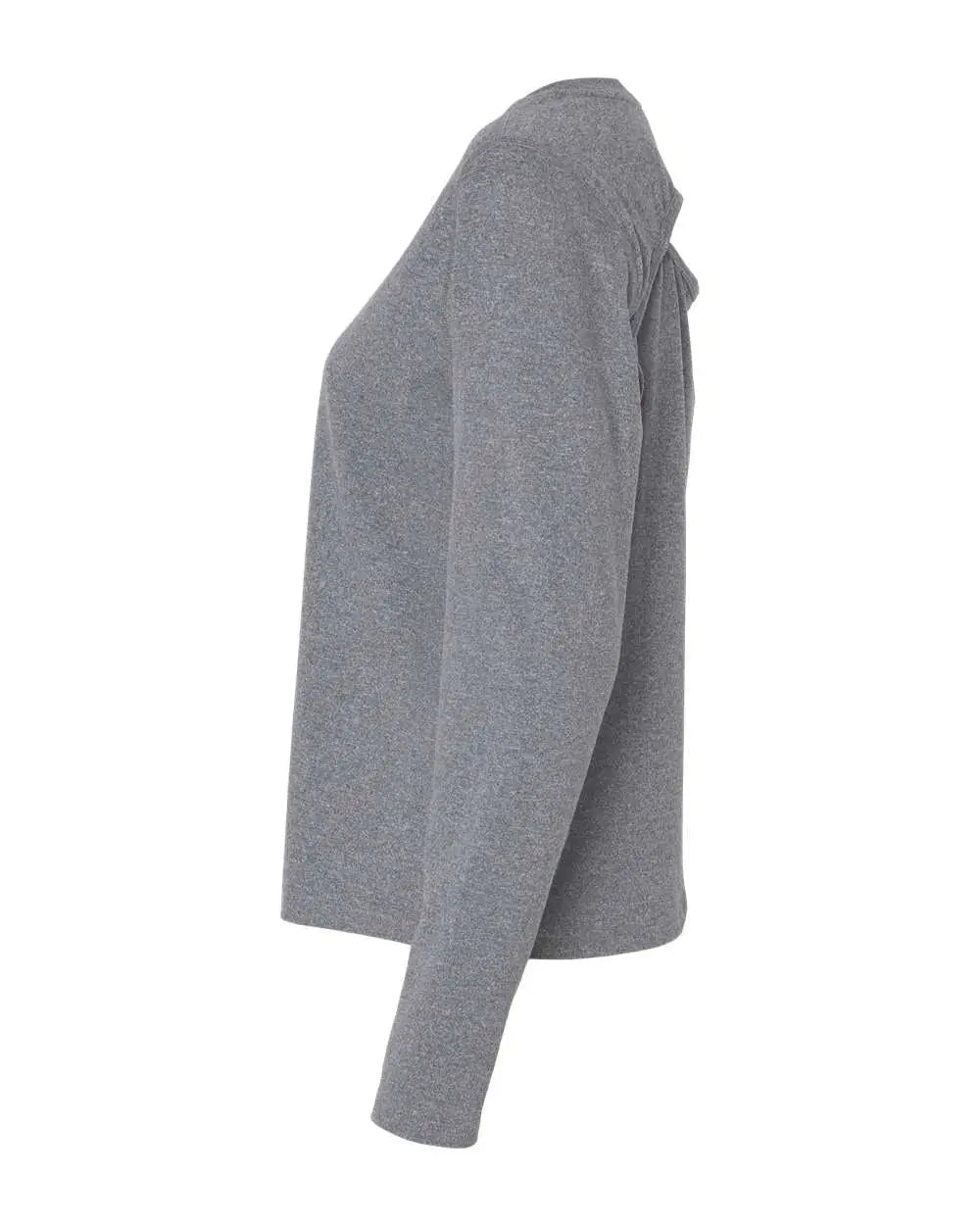 Champion Chp140 Women’s Sport Soft Touch Long Sleeve T-shirt - Ebony Heather
