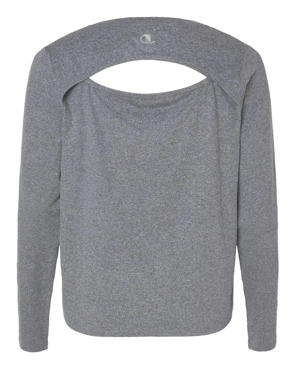 Champion Chp140 Women’s Sport Soft Touch Long Sleeve T-shirt - Ebony Heather