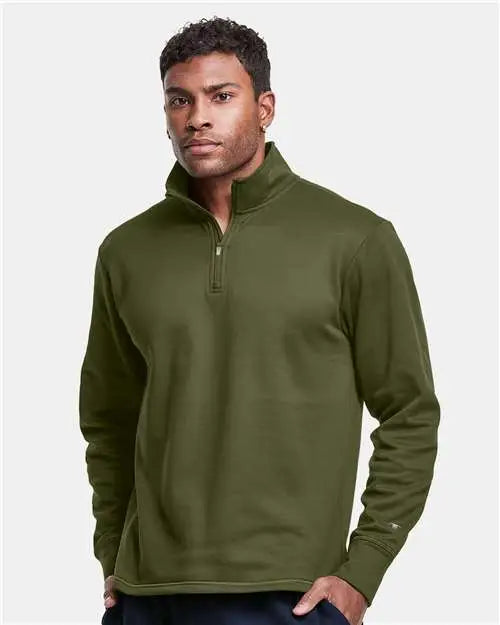 Champion Chp190 Sport Quarter-zip Pullover - Fresh Olive