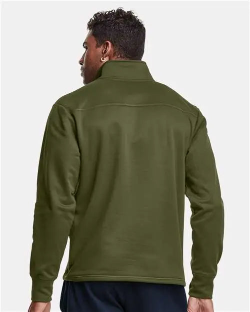 Champion Chp190 Sport Quarter-zip Pullover - Fresh Olive