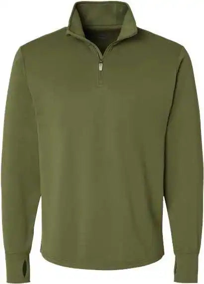 Champion Chp190 Sport Quarter-zip Pullover - Fresh Olive