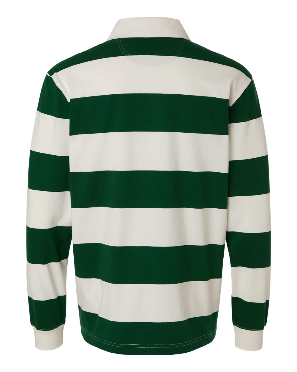 Champion Chr001 Unisex Rugby Polo - Athletic Dark Green Cream
