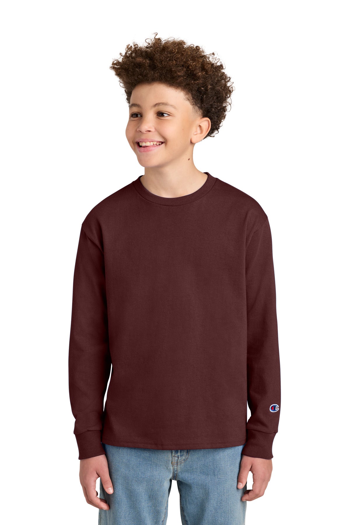 Champion T-Shirt - Maroon - front