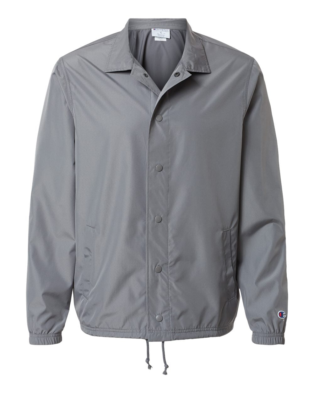 Champion Co126 Coach’s Jacket - Graphite