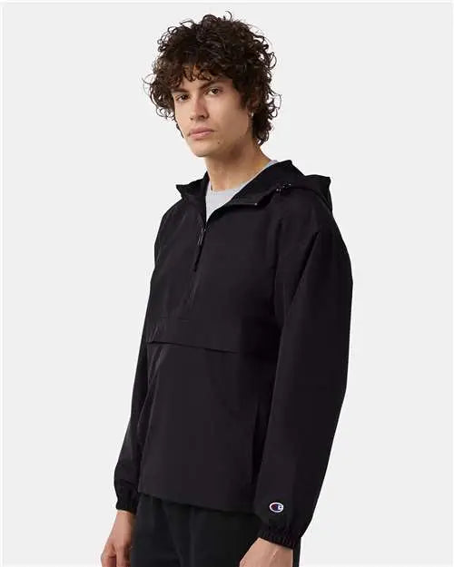 Champion Co200 Packable Anorak Jacket - Black