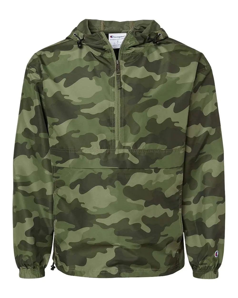Champion Co200 Packable Anorak Jacket - Olive Green Camo - s