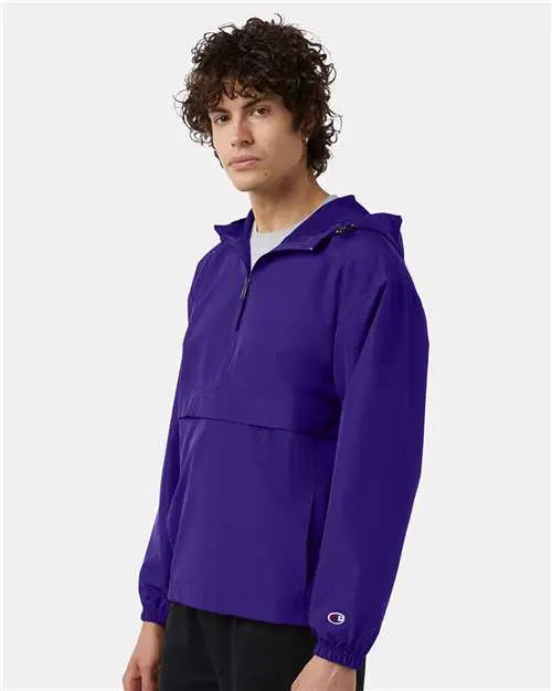 Champion Co200 Packable Anorak Jacket - Purple
