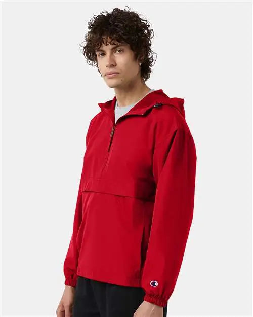 Champion Co200 Packable Anorak Jacket - Scarlet