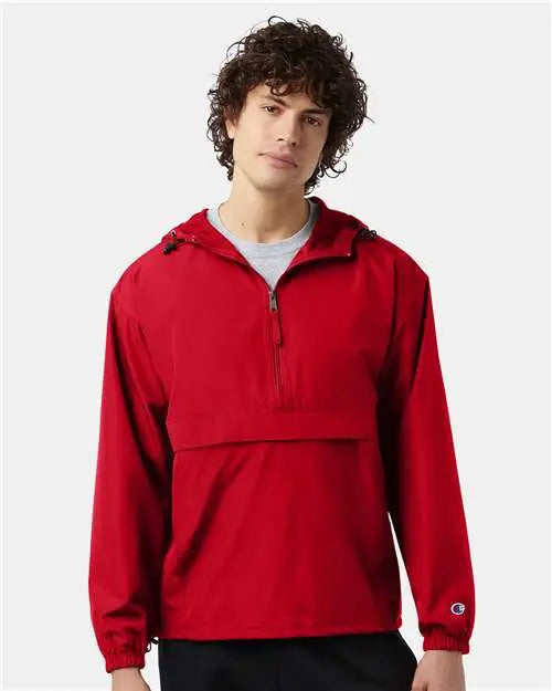 Champion Co200 Packable Anorak Jacket - Scarlet
