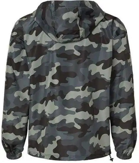 Champion Co200 Packable Quarter-zip Jacket - Concrete Camo