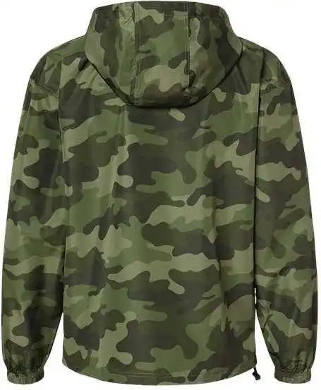 Champion Co200 Packable Quarter-zip Jacket - Olive Green Camo