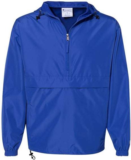 Champion Co200 Packable Quarter-zip Jacket - Royal Blue