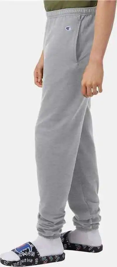 Champion P950 Powerblend Sweatpants with Pockets Light Steel