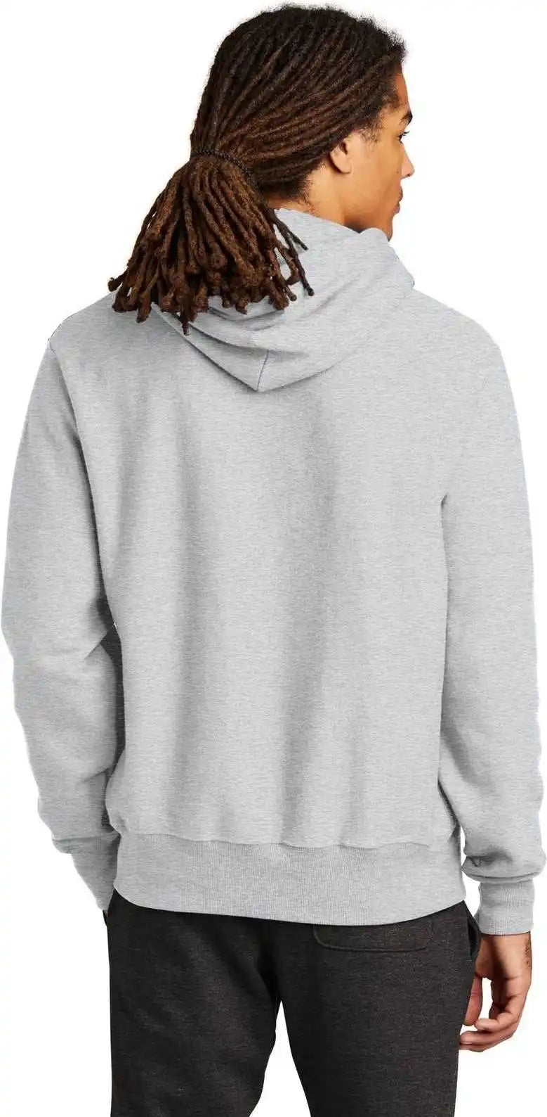 Champion S101 Reverse Weave Hooded Sweatshirt - Ash