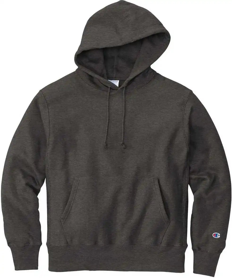 Champion S101 Reverse Weave Hooded Sweatshirt - Charcoal Heather