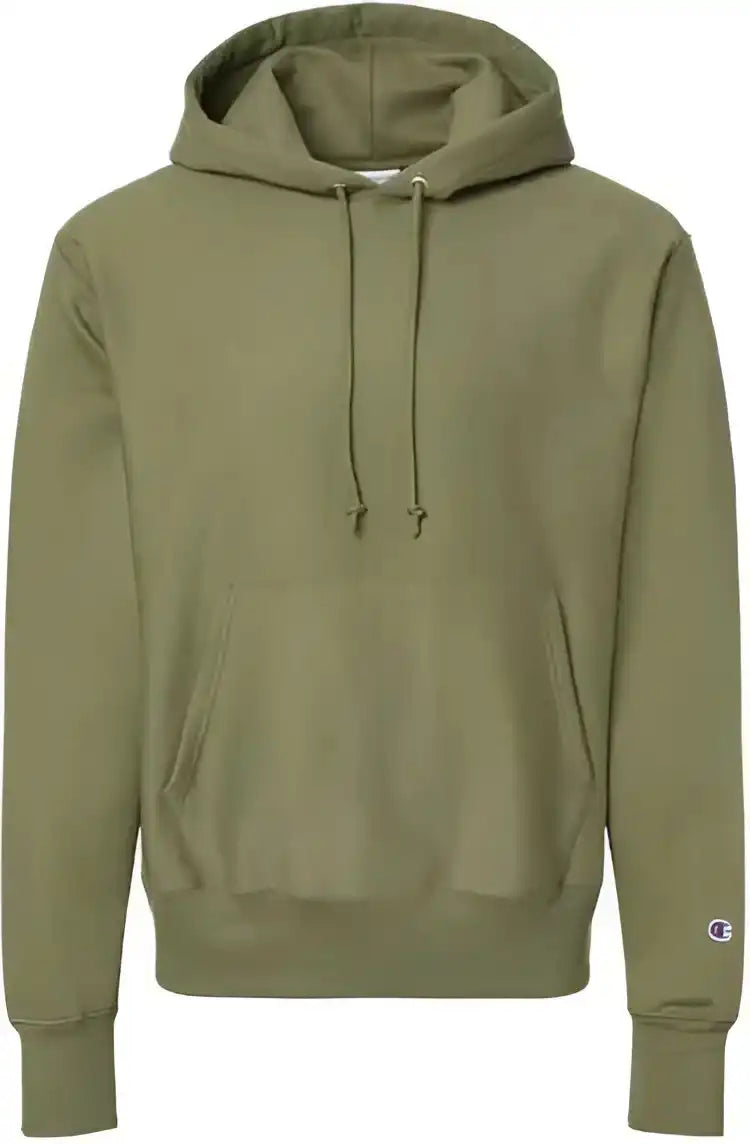 Champion S101 Reverse Weave Hooded Sweatshirt - Fresh Olive