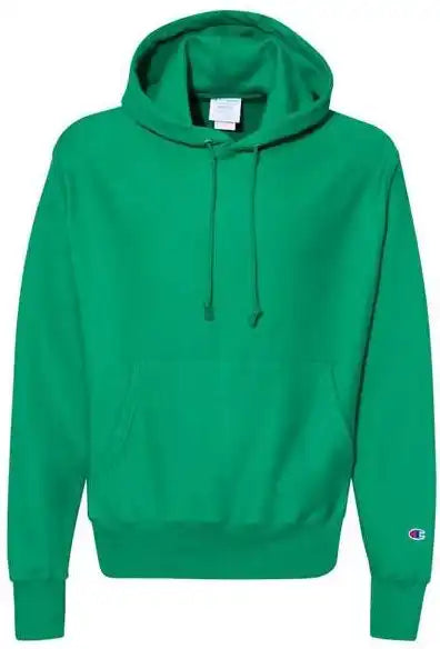 Champion S101 Reverse Weave Hooded Sweatshirt - Kelly Green