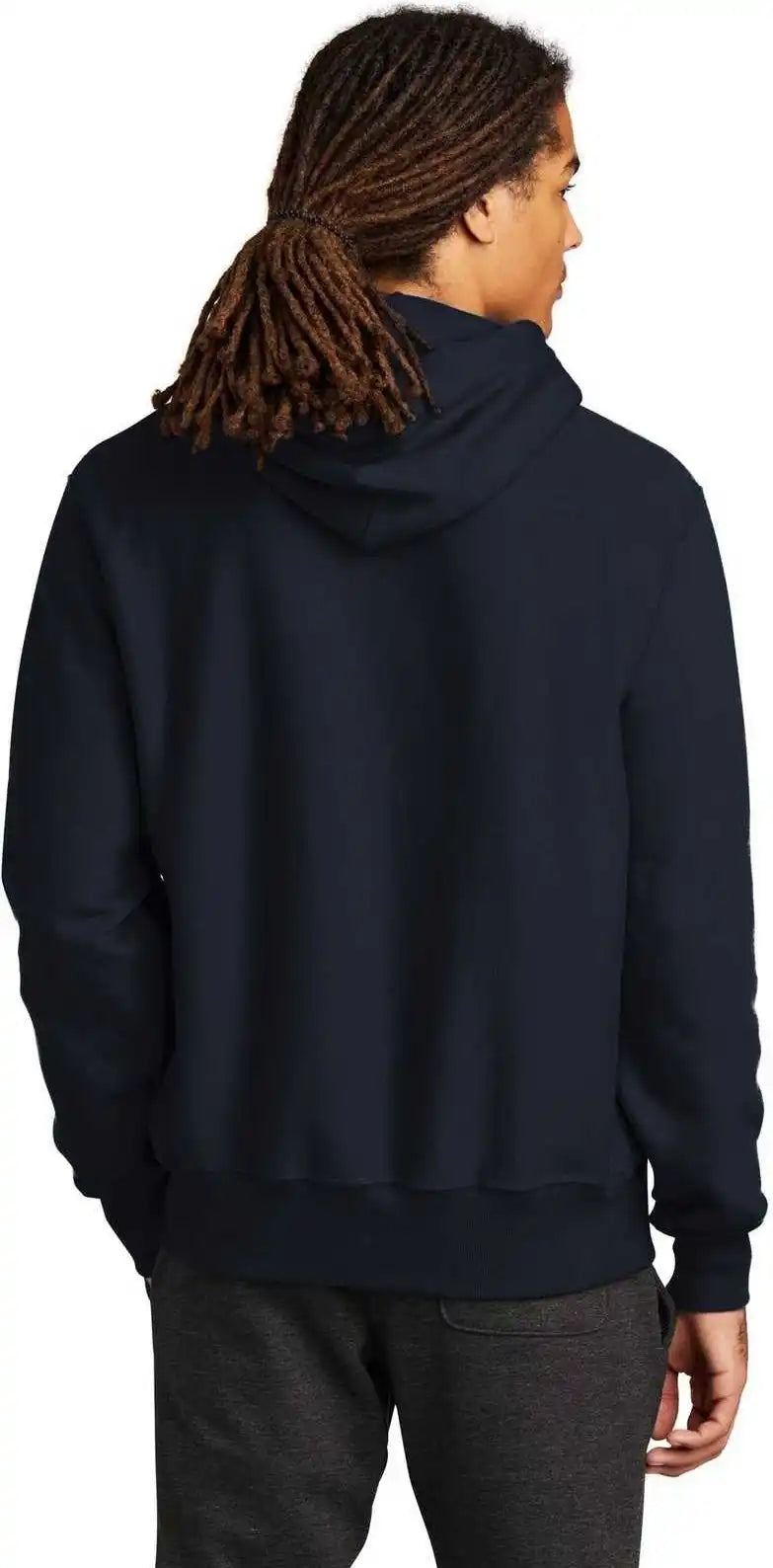 Champion S101 Reverse Weave Hooded Sweatshirt - Navy