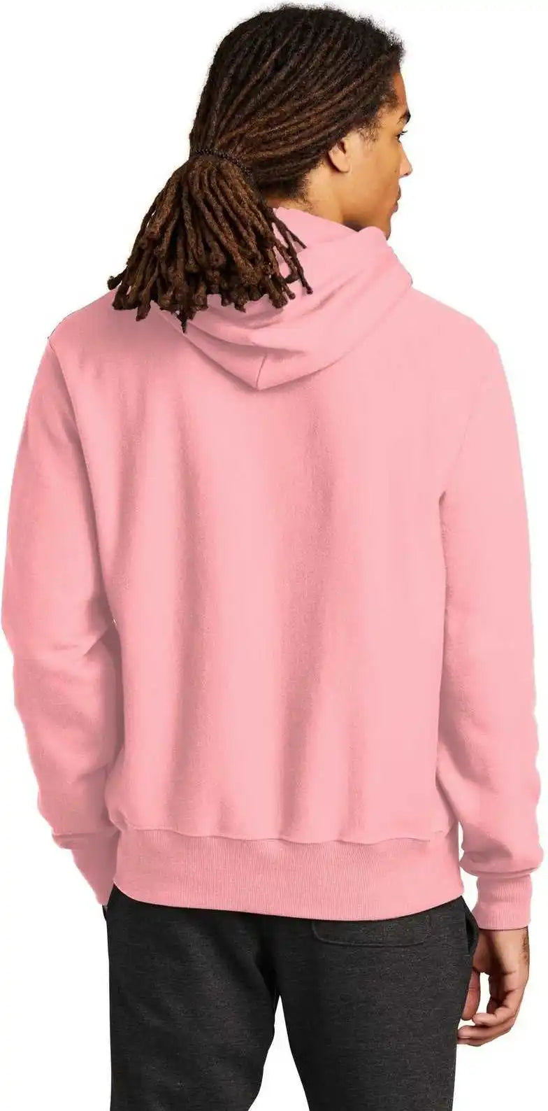 Champion S101 Reverse Weave Hooded Sweatshirt Pink Candy