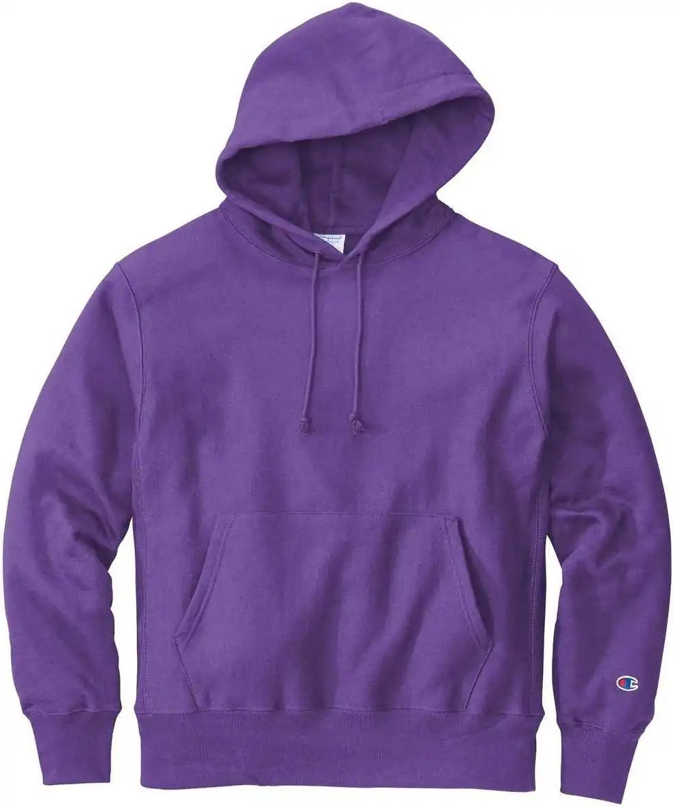 Champion S101 Reverse Weave Hooded Sweatshirt - Purple