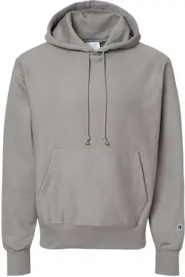 Champion S101 Reverse Weave Hooded Sweatshirt - Stone Grey