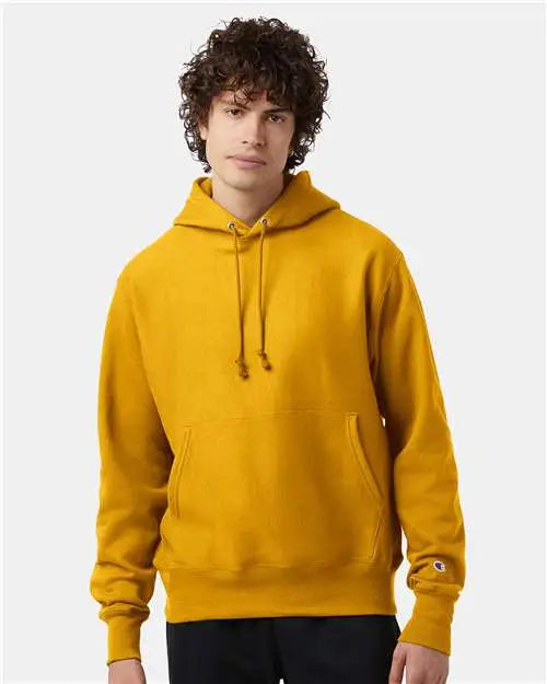 Champion S101 Reverse Weave® Hooded Sweatshirt - c Gold
