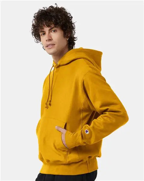 Champion S101 Reverse Weave® Hooded Sweatshirt - c Gold
