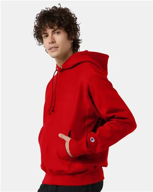Champion S101 Reverse Weave® Hooded Sweatshirt - Scarlet