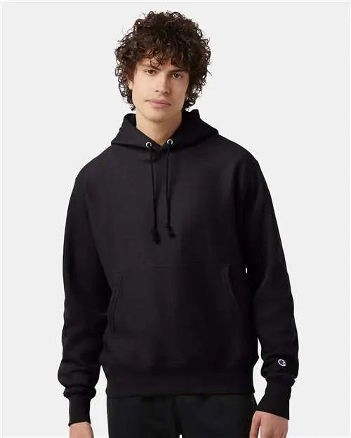 Champion S101 Reverse Weaveâ Hooded Sweatshirt - Black