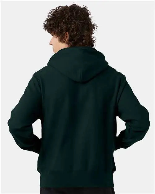 Champion S101 Reverse Weaveâ Hooded Sweatshirt - Dark Green