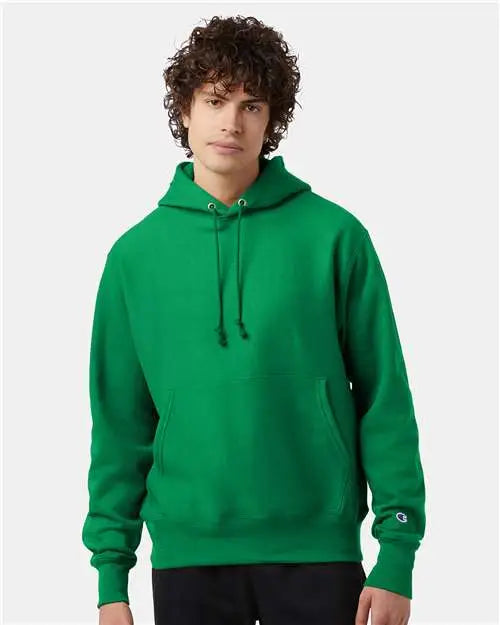 Champion S101 Reverse Weaveâ Hooded Sweatshirt - Kelly Green