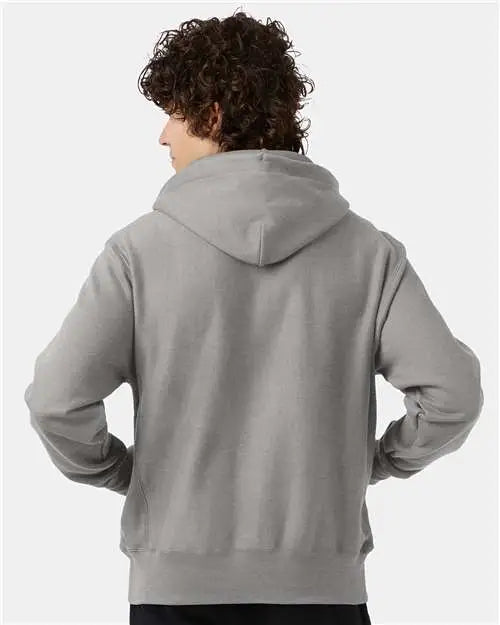 Champion S101 Reverse Weaveâ Hooded Sweatshirt - Oxford Grey