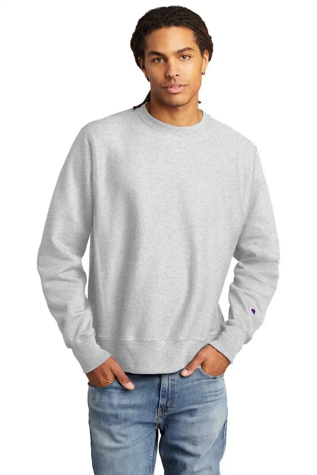 Champion S149 Reverse Weave Crewneck Sweatshirt - Ash