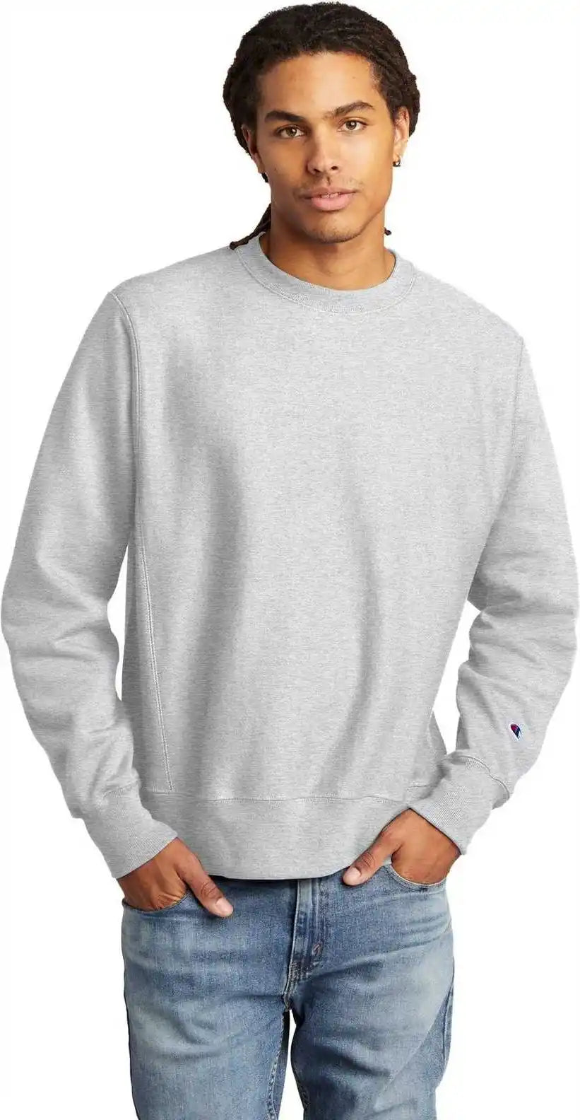 Champion S149 Reverse Weave Crewneck Sweatshirt Ash