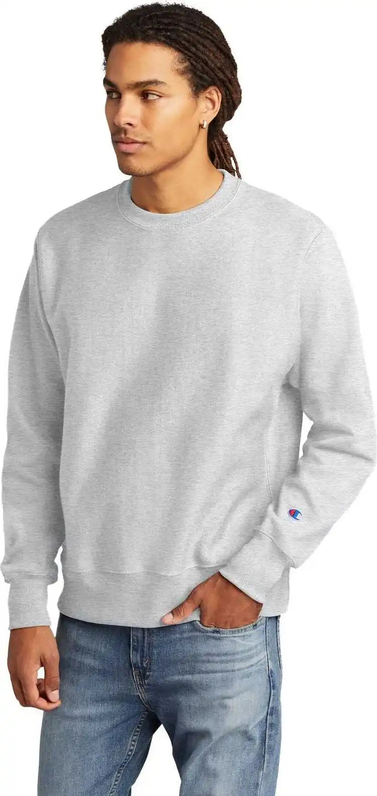 Champion S149 Reverse Weave Crewneck Sweatshirt Ash