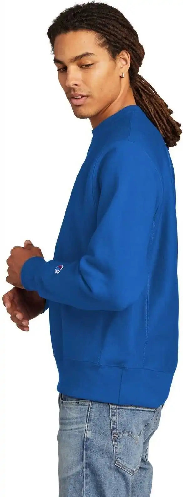 Champion S149 Reverse Weave Crewneck Sweatshirt - Athletic Royal