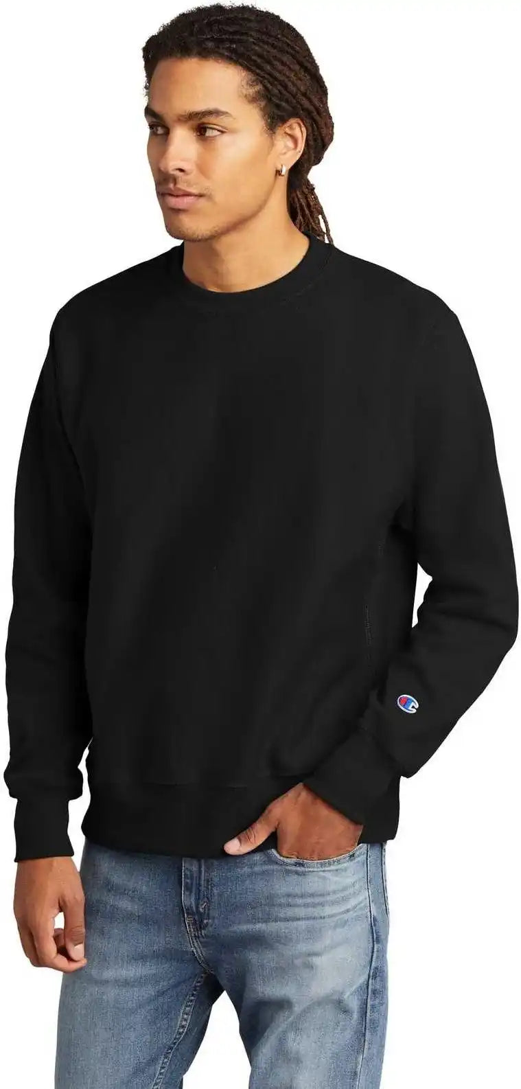 Champion S149 Reverse Weave Crewneck Sweatshirt Black