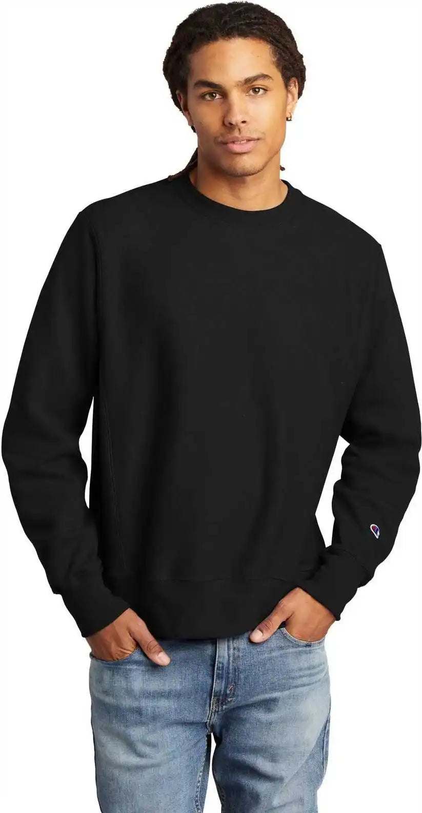 Champion S149 Reverse Weave Crewneck Sweatshirt Black