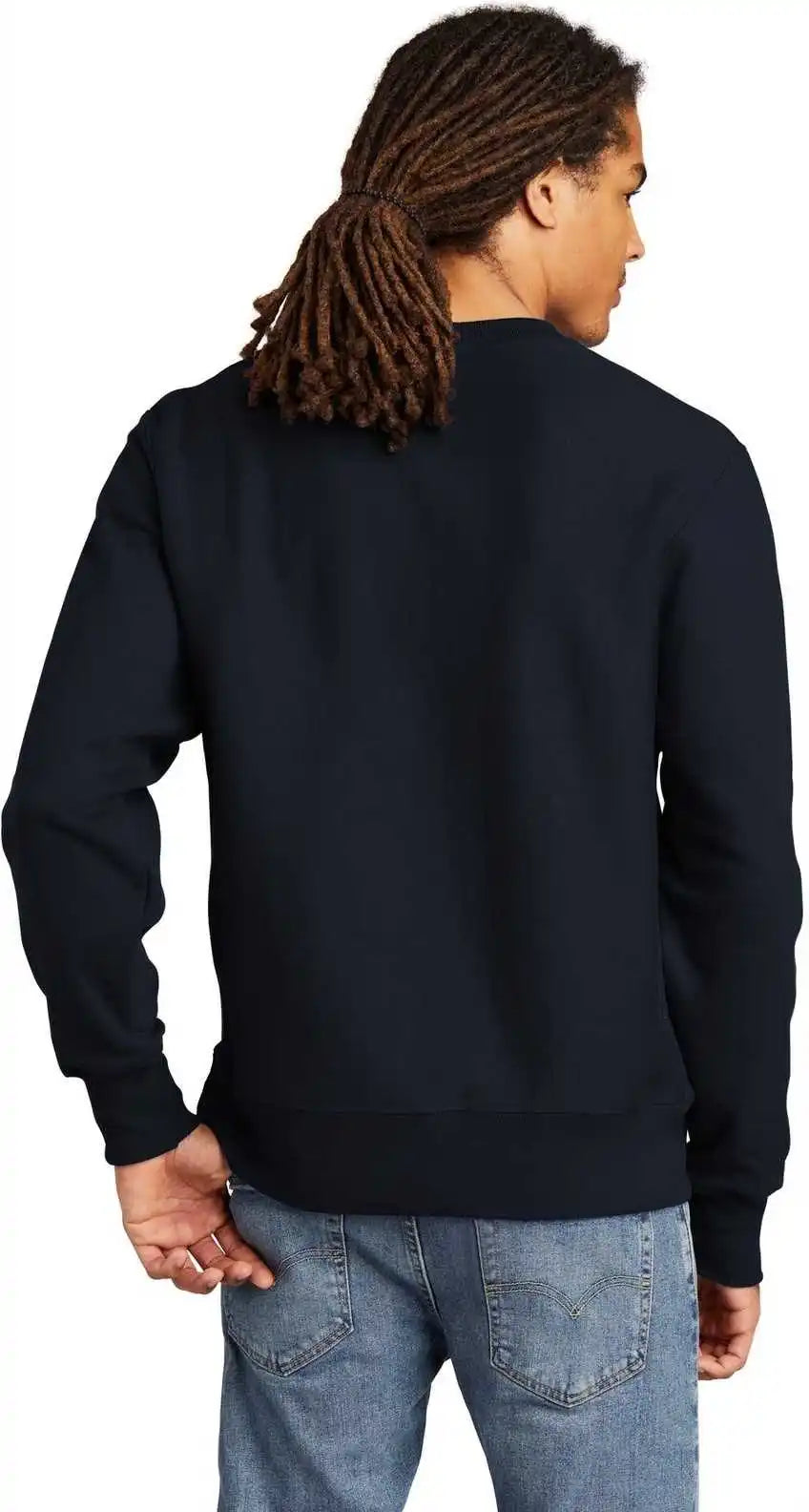 Champion S149 Reverse Weave Crewneck Sweatshirt Navy