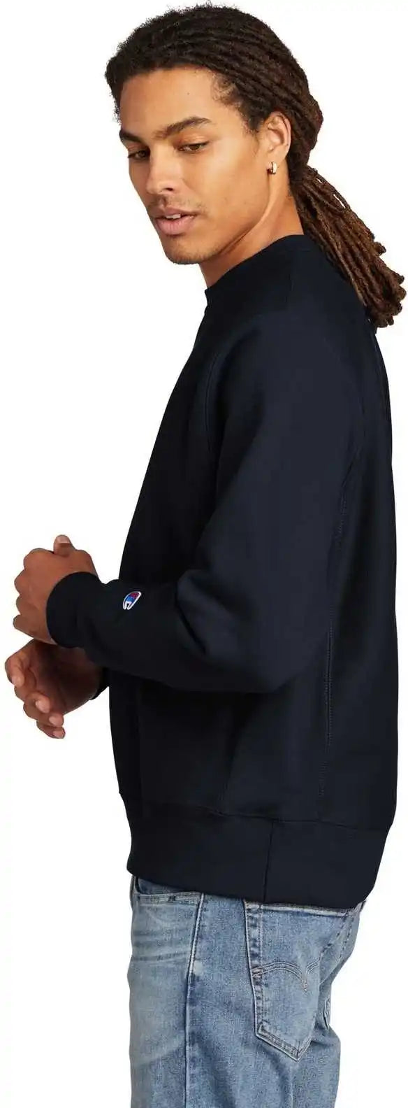Champion S149 Reverse Weave Crewneck Sweatshirt Navy