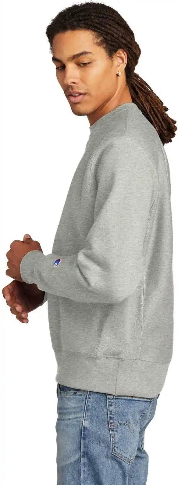 Champion S149 Reverse Weave Crewneck Sweatshirt Oxford Gray