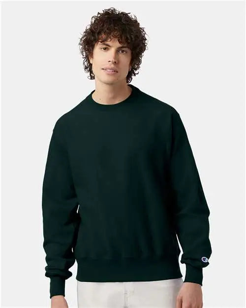 Champion S149 Reverse Weaveâ Crewneck Sweatshirt - Dark Green