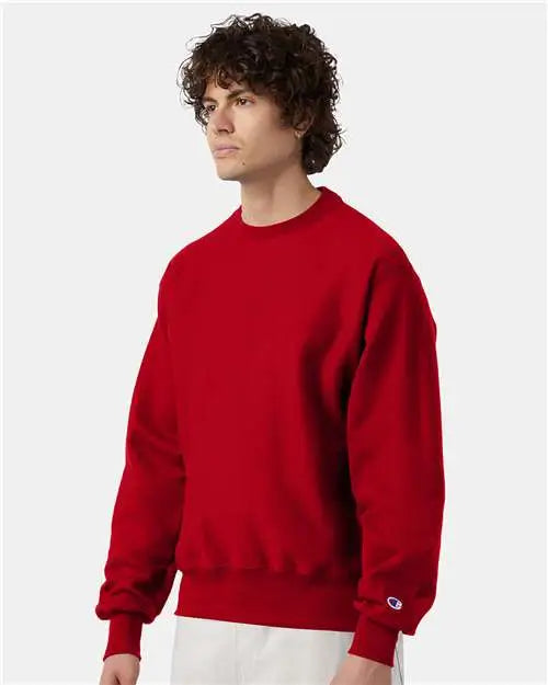 Champion S149 Reverse Weaveâ Crewneck Sweatshirt - Scarlet