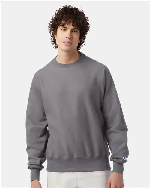 Champion S149 Reverse Weaveâ Crewneck Sweatshirt - Stone Grey