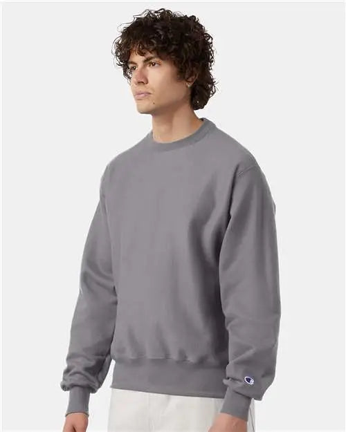 Champion S149 Reverse Weaveâ Crewneck Sweatshirt - Stone Grey