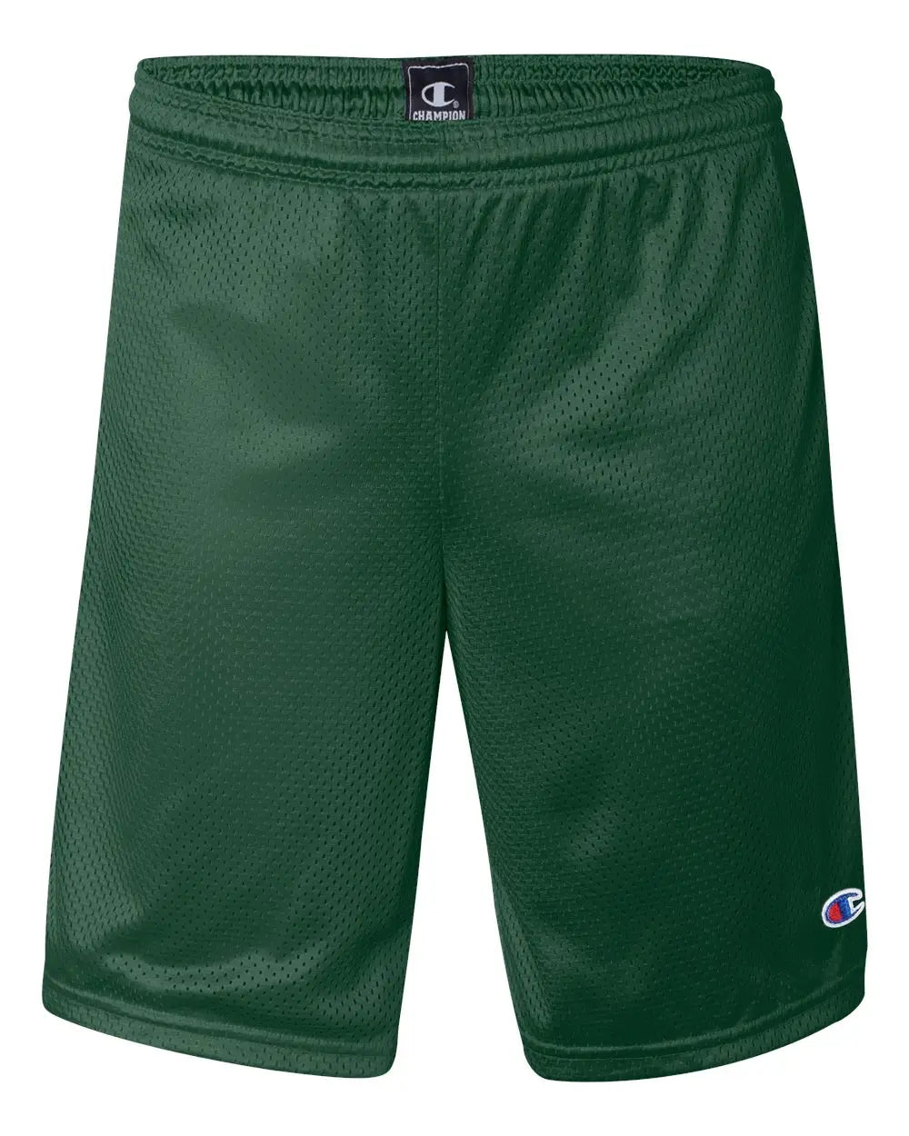 Champion S162 Polyester Mesh 9’’ Shorts with Pockets - Athletic Dark Green