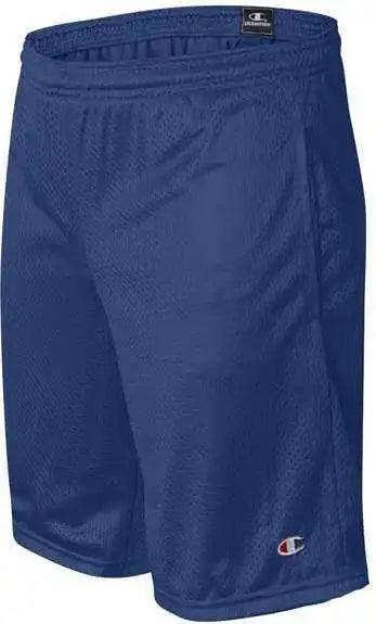 Champion S162 Polyester Mesh 9’’ Shorts with Pockets - Athletic Royal