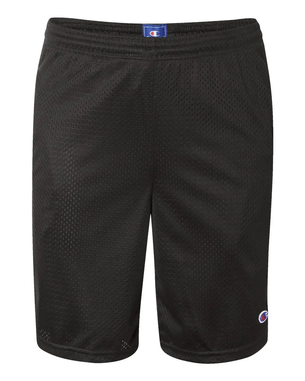 Champion S162 Polyester Mesh 9’’ Shorts with Pockets - Black