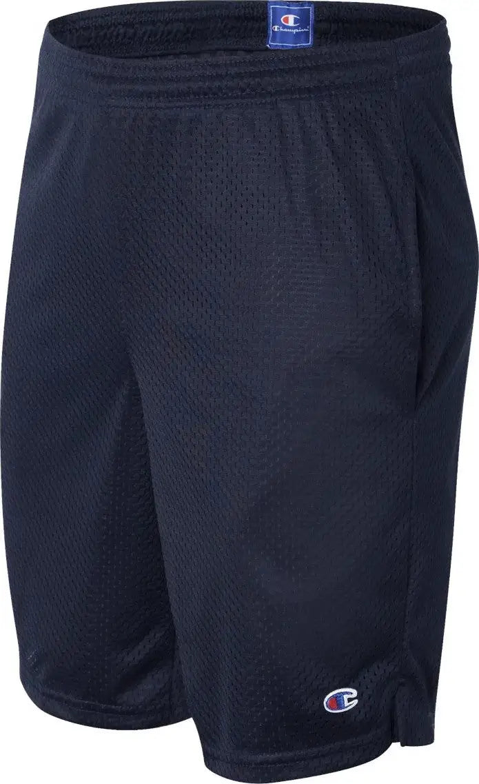 Champion S162 Polyester Mesh 9’’ Shorts with Pockets - Navy - s
